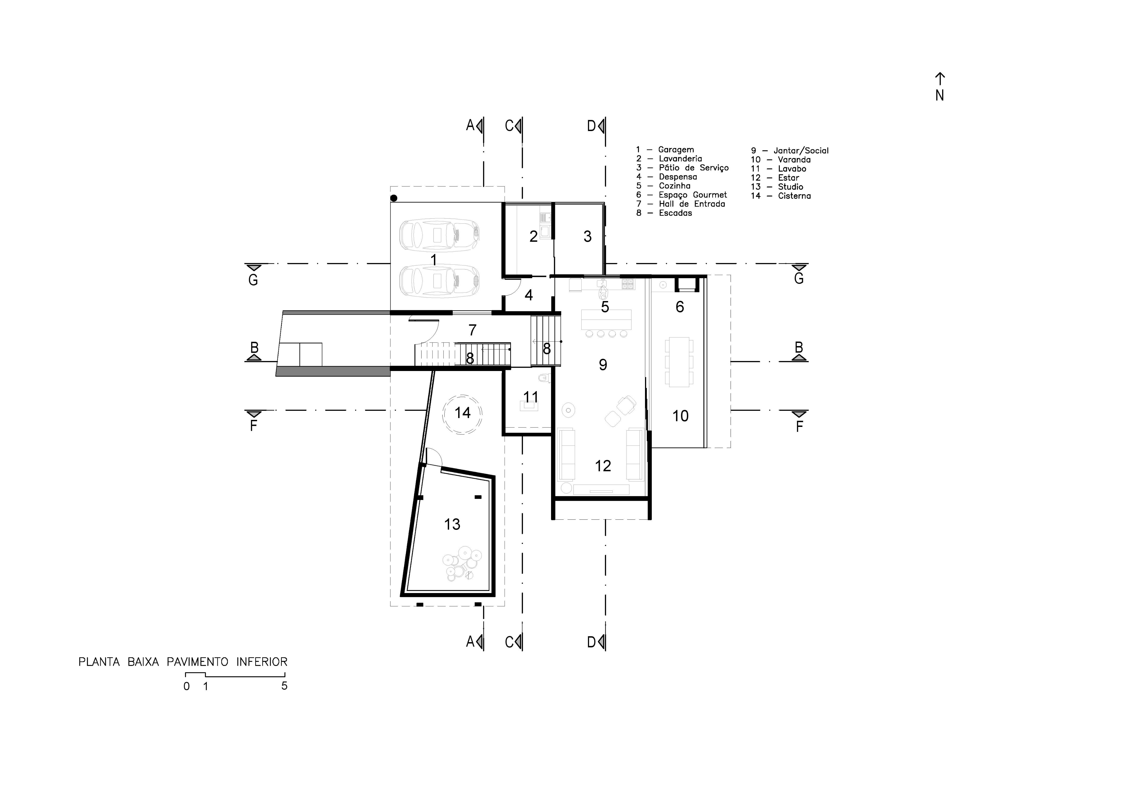 斜坡上的现代别墅 | Casa FY-26