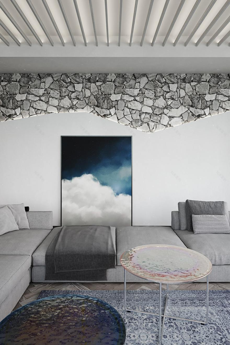 河畔丽景现代公寓设计-5