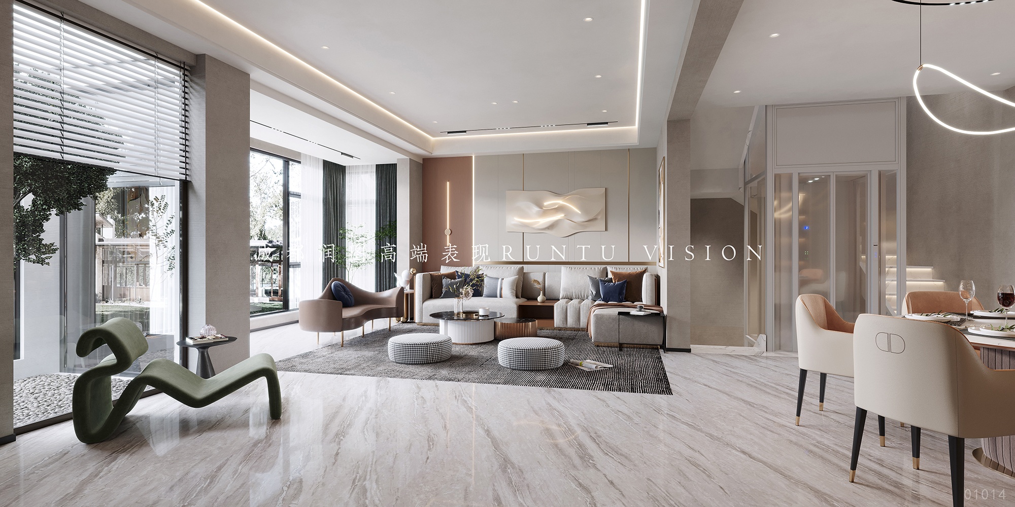 金色稻田家装设计丨中国成都丨润图设计-35