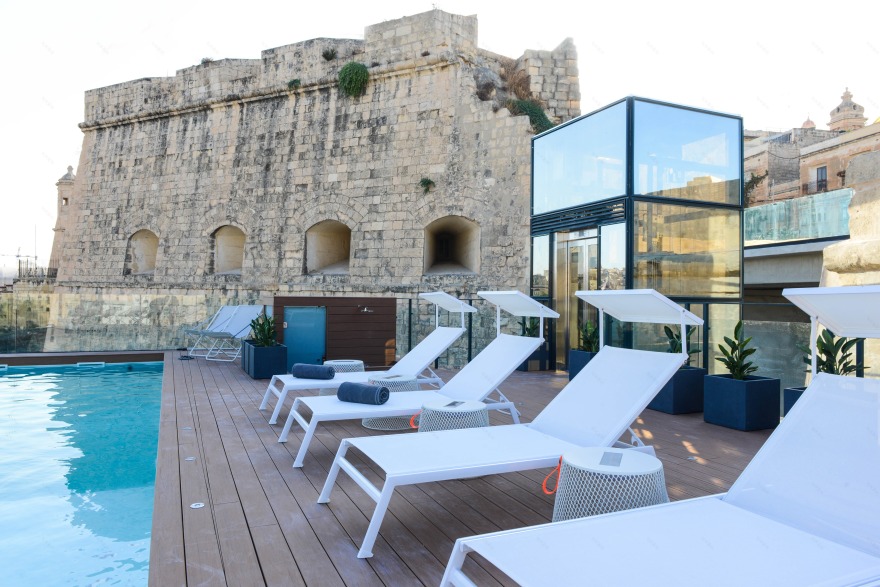 马耳他 14 世纪古建筑奢华酒店设计-45