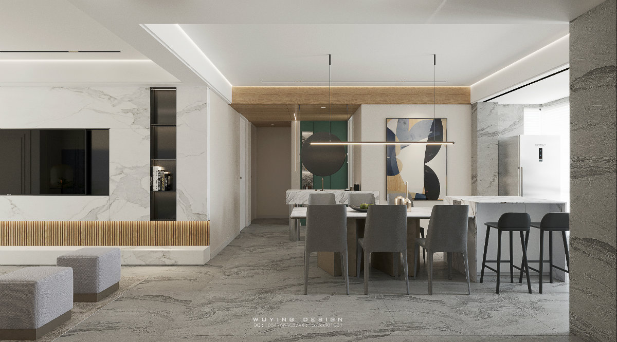 现代风格家装/WYD表现/無影设计-16