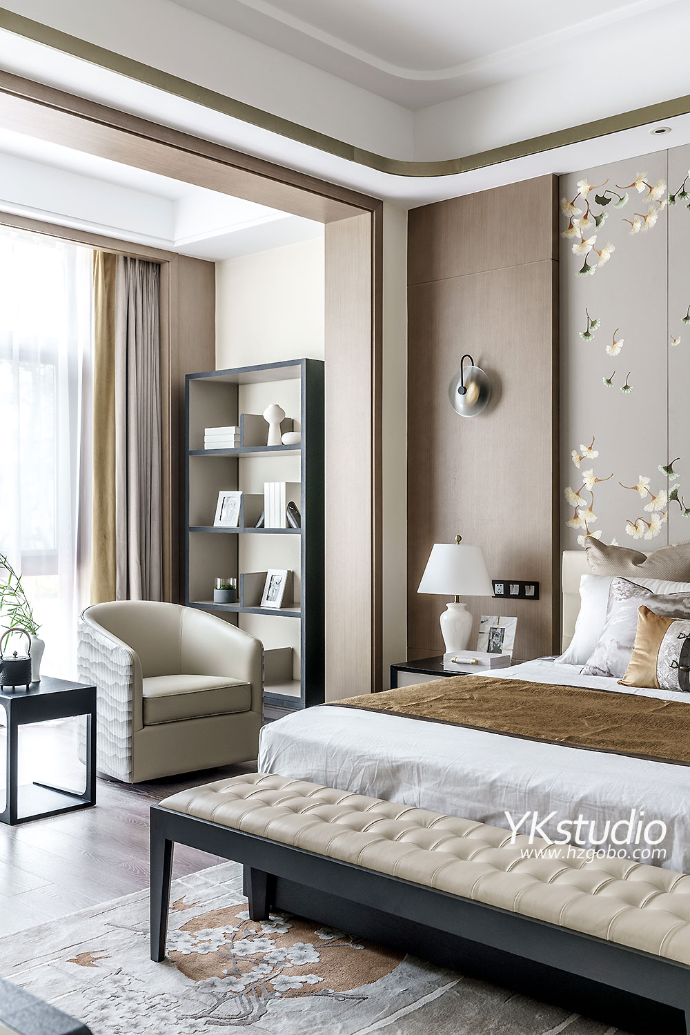 新中式风格别墅-15