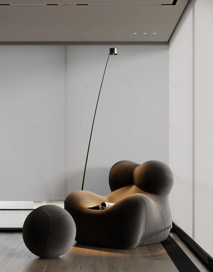 莫斯科顶层复式豪宅,现代风格演绎温馨高级生活-23