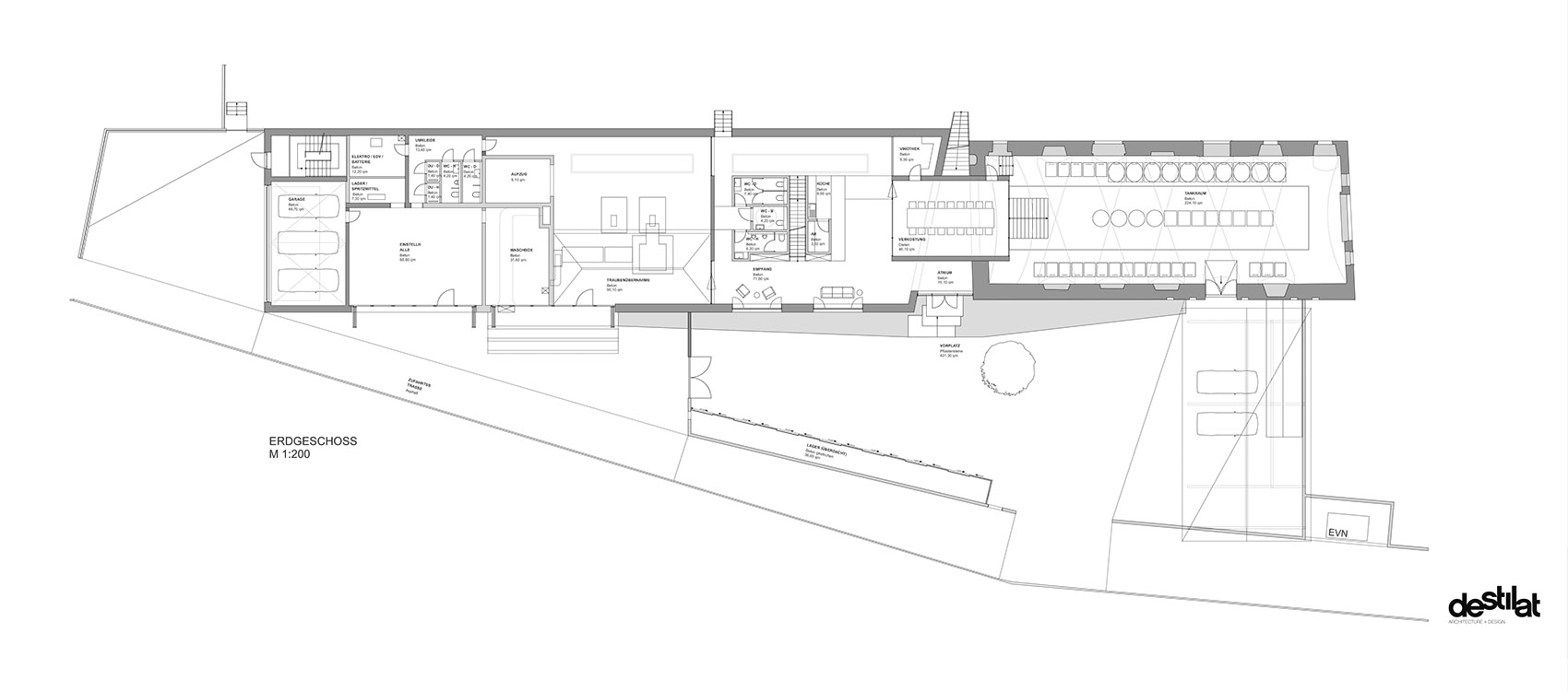 Clemens Strobl酒厂，奥地利/酒厂空间的细节美学-54