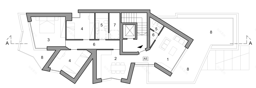 意大利小镇别墅,传统与现代的完美融合-14