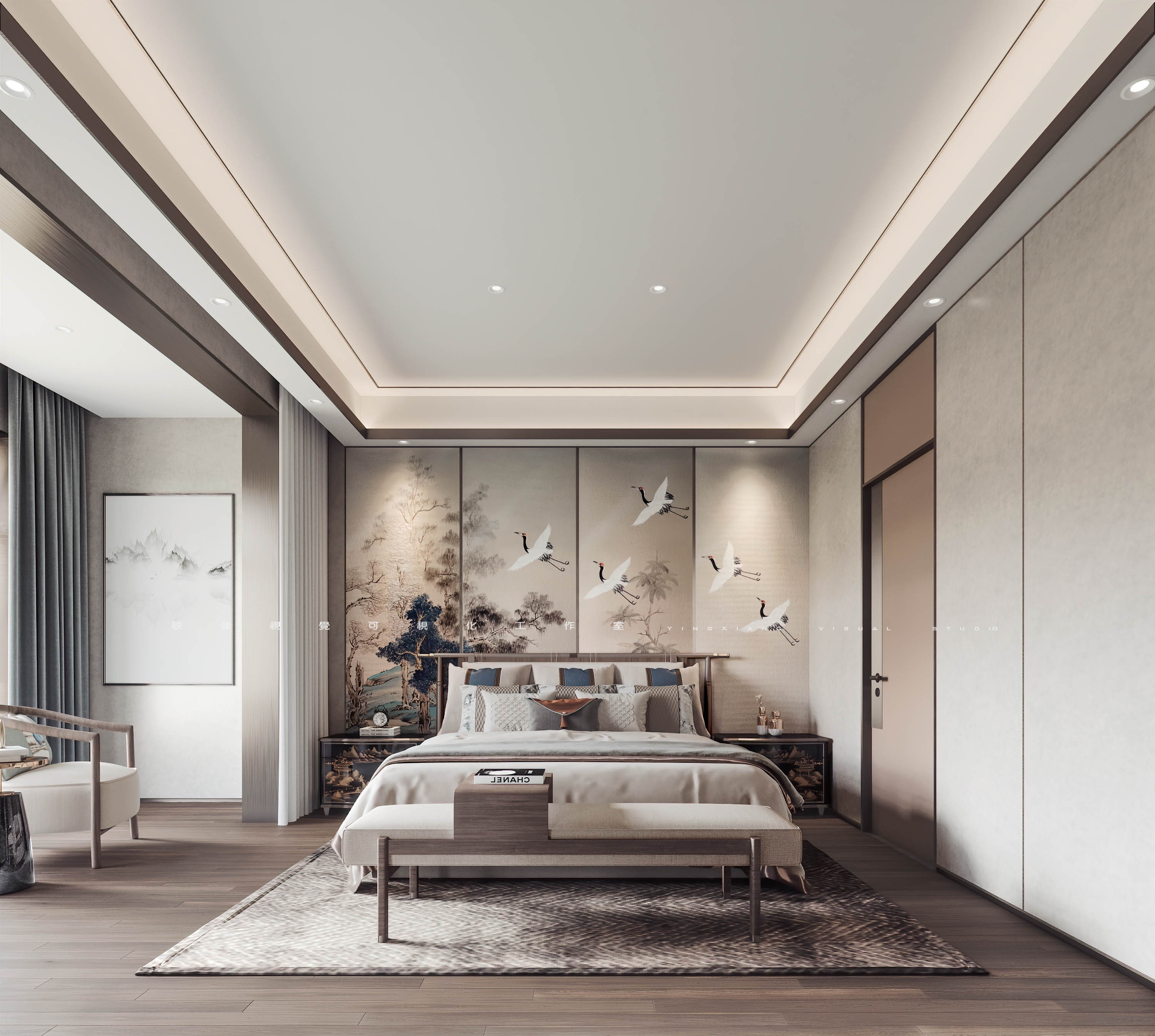 映像視覺 | 商业写实组 | 新中式方案-7