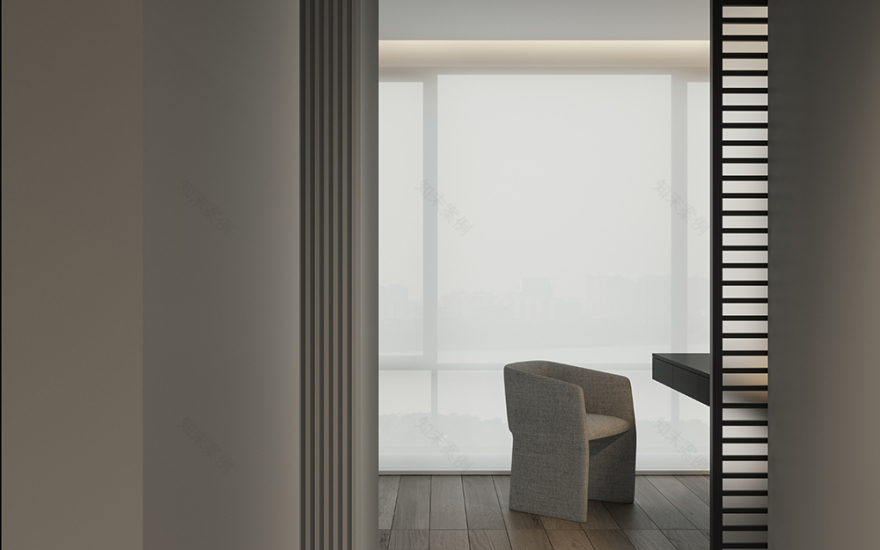 杭州 137㎡精装房重构 | 简约黑白灰,打造品质温馨居所-40