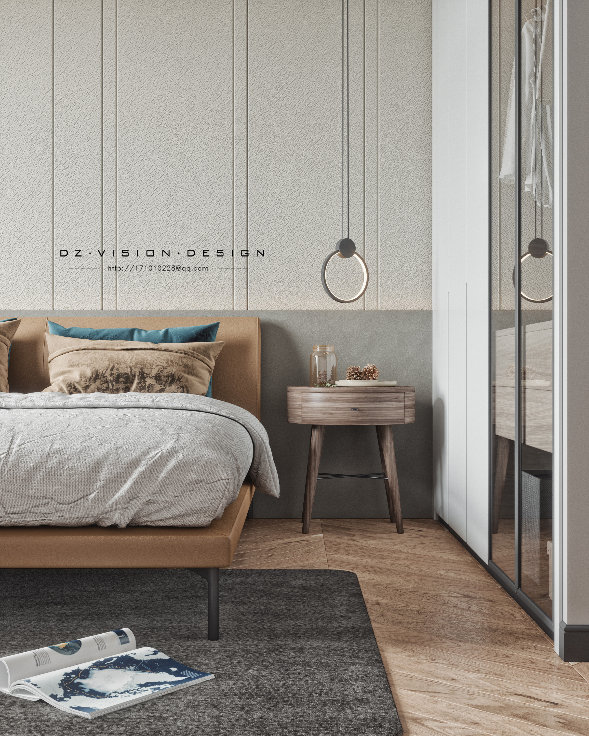 现代，客厅，餐厅，-8