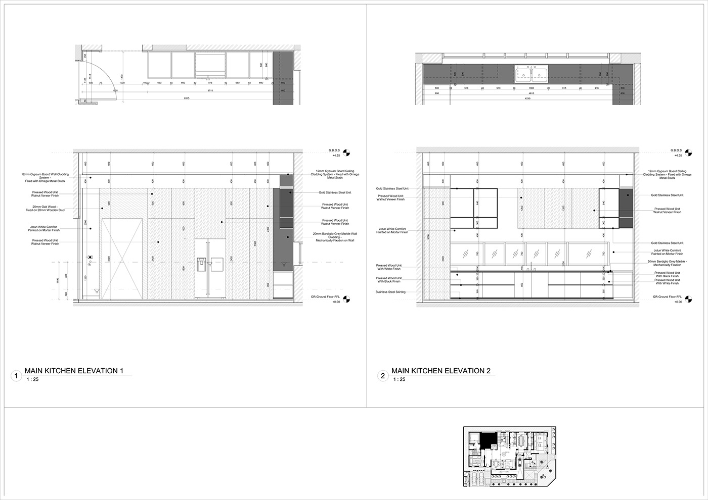 Youssef Tarek丨别墅丨Villa Interior Working Drawings-23