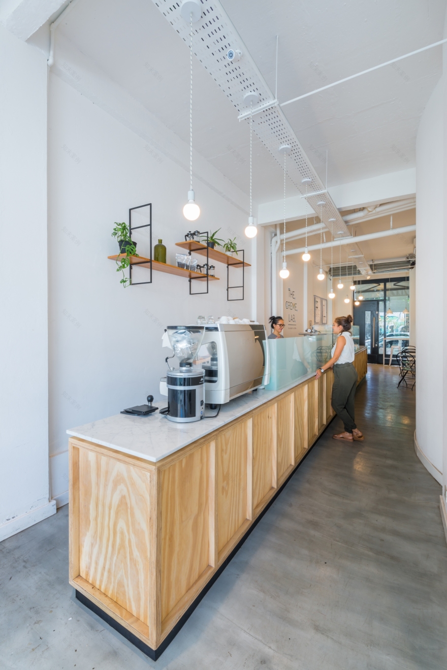 阿根廷白绿相间冰淇淋实验室-8