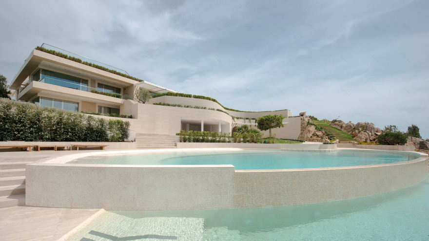 风之岬的现代豪华别墅-1