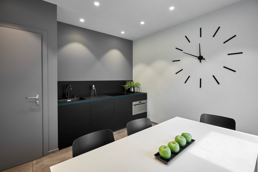 OMO 公司总部绿色与灰色融合的现代设计-16