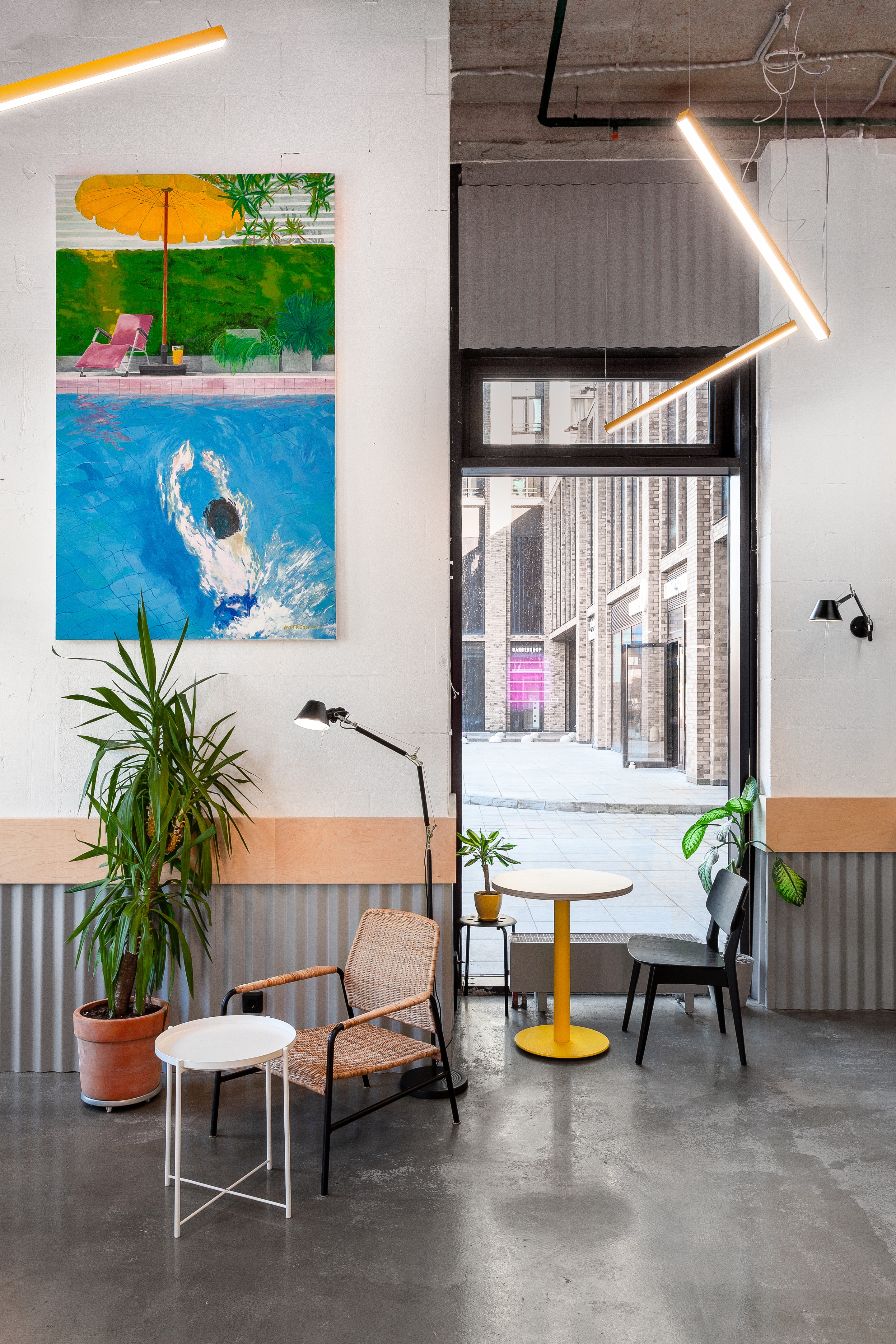 莫斯科住宅区「Savelovsky City」咖啡店,设计师以简约风格打造温馨空间-20