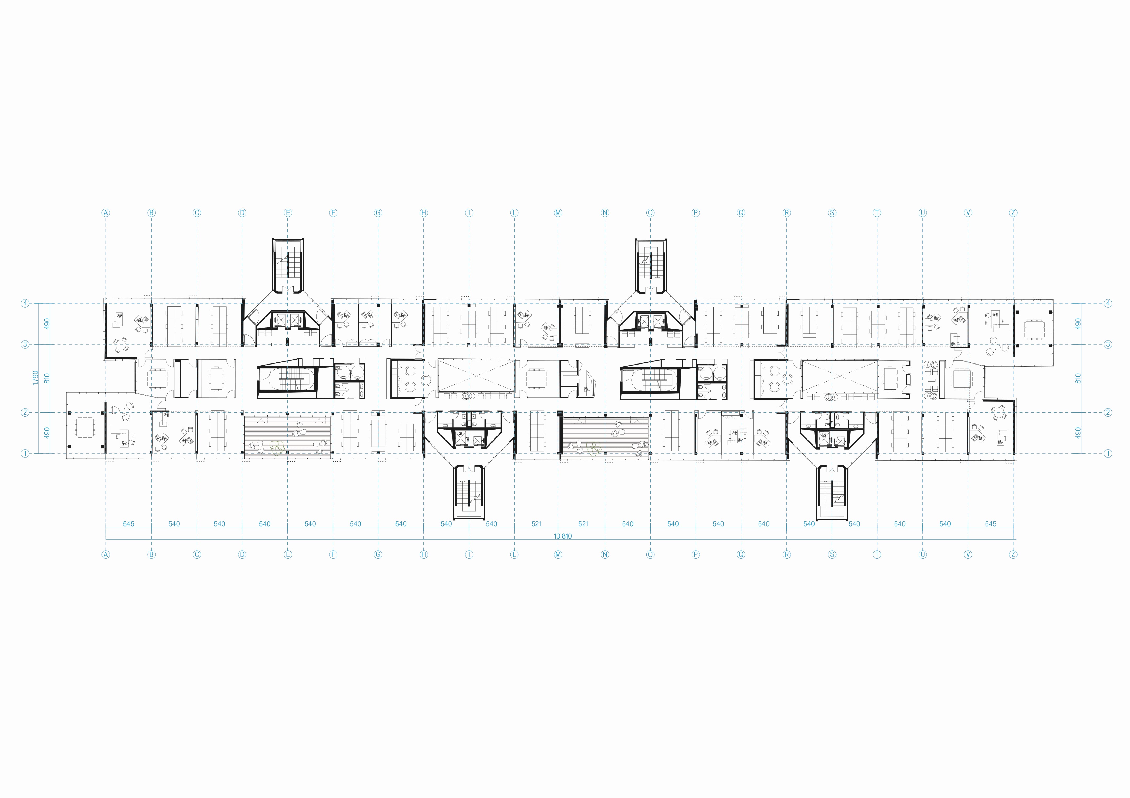 Engie 总部办公建筑 | 节能环保，室内外一体化的现代设计-16