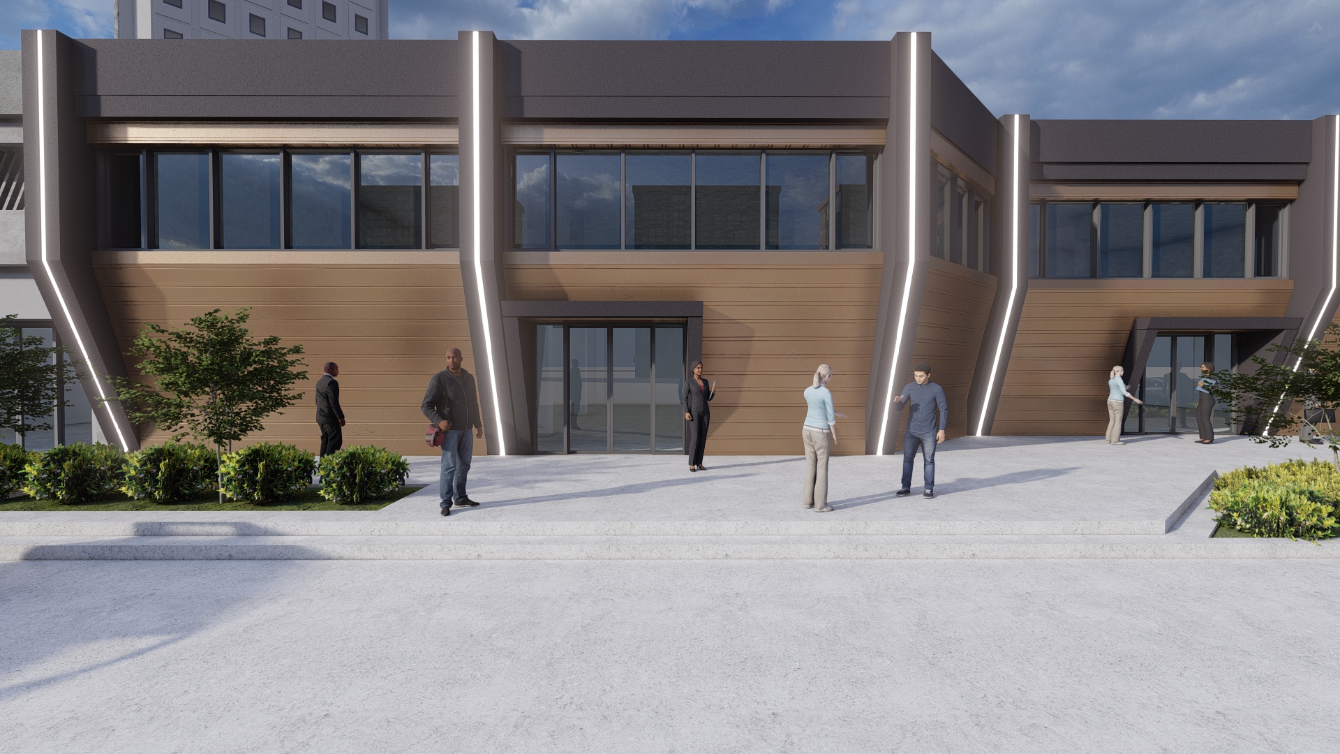 1978 年建筑翻新,打造商业适用的立面设计-21