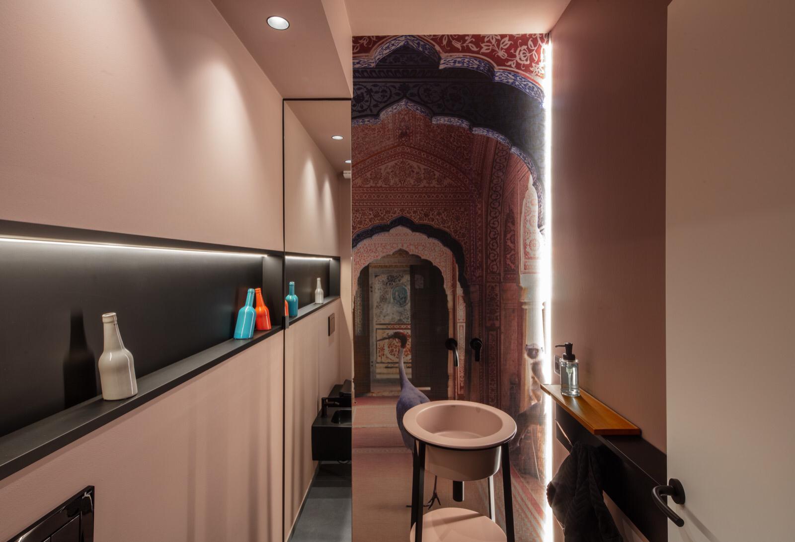 85 平米公寓的开放式设计 | 以厨房为中心的家庭生活空间-11