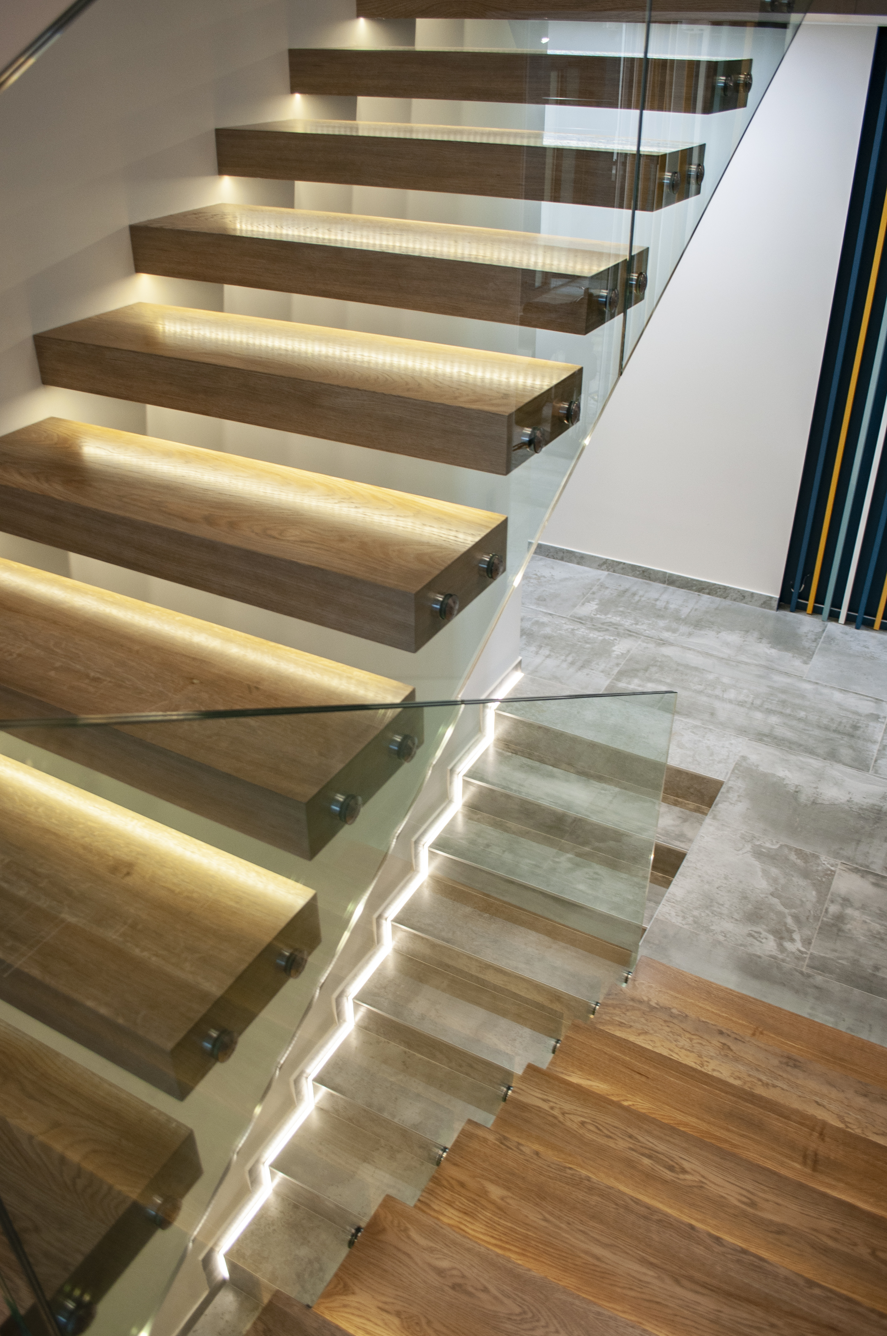 Stairway in modern house-0