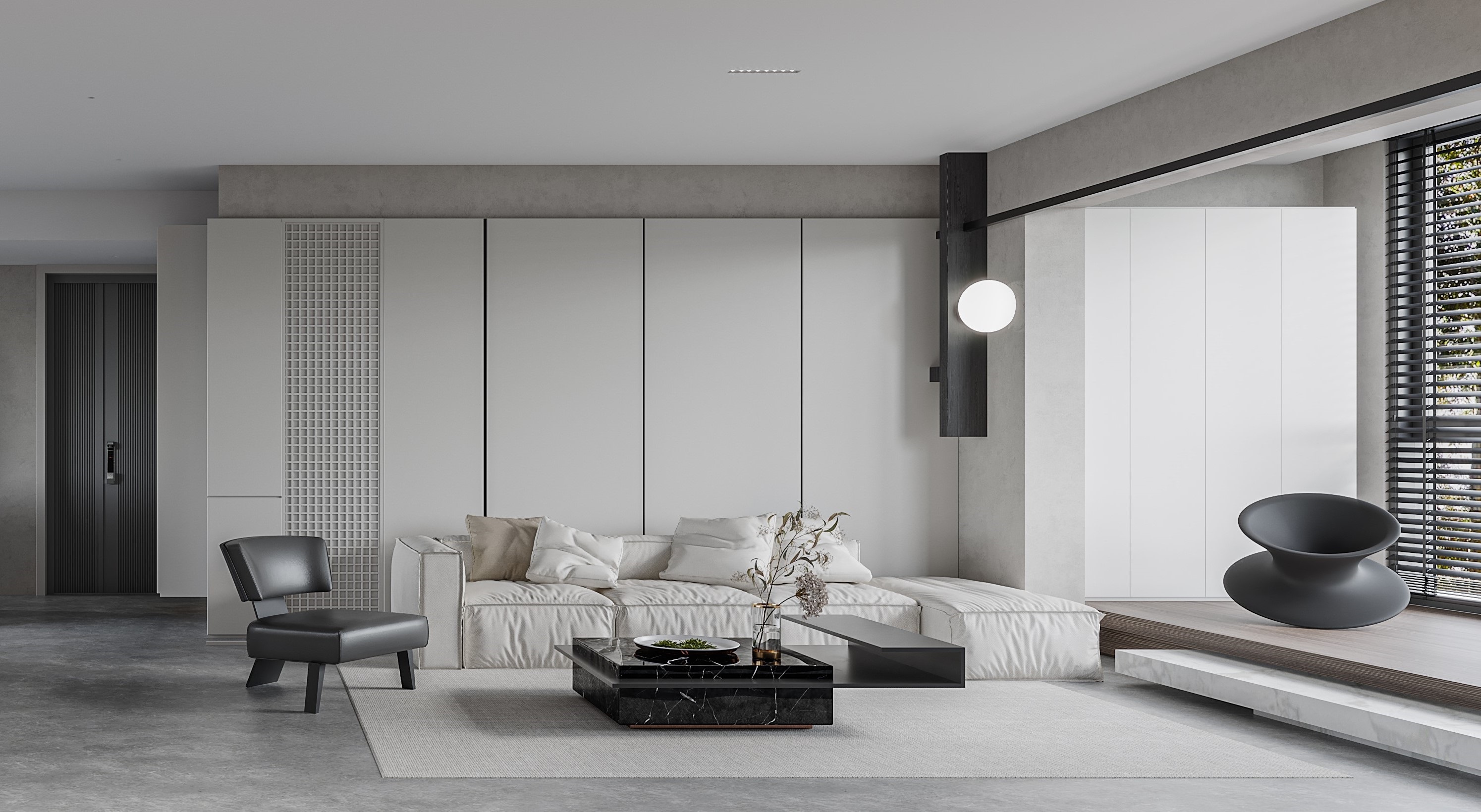 慢活温煦的灰度空间-16