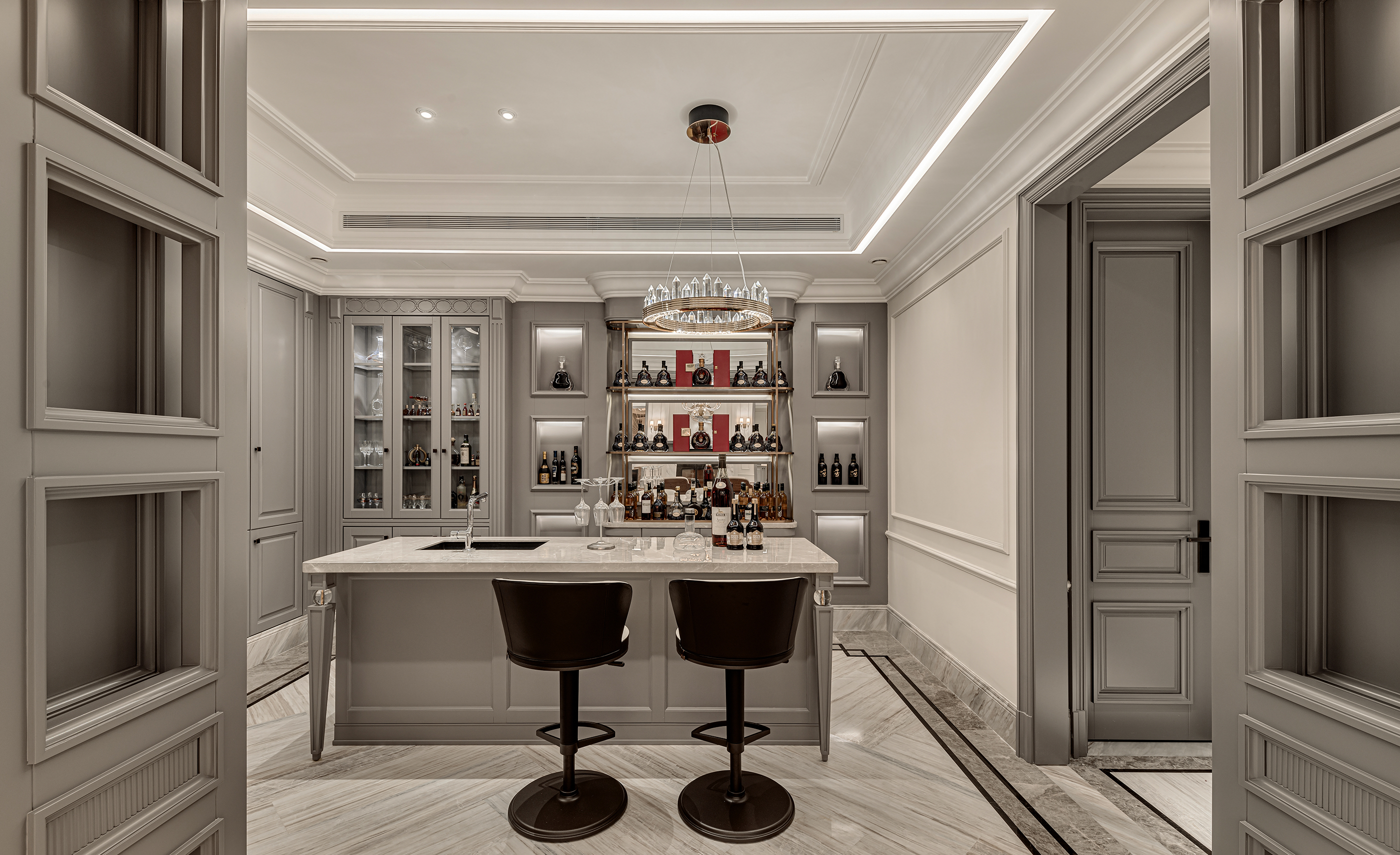 郑陈顺丨翔辉花园别墅 | 品川别墅设计-44