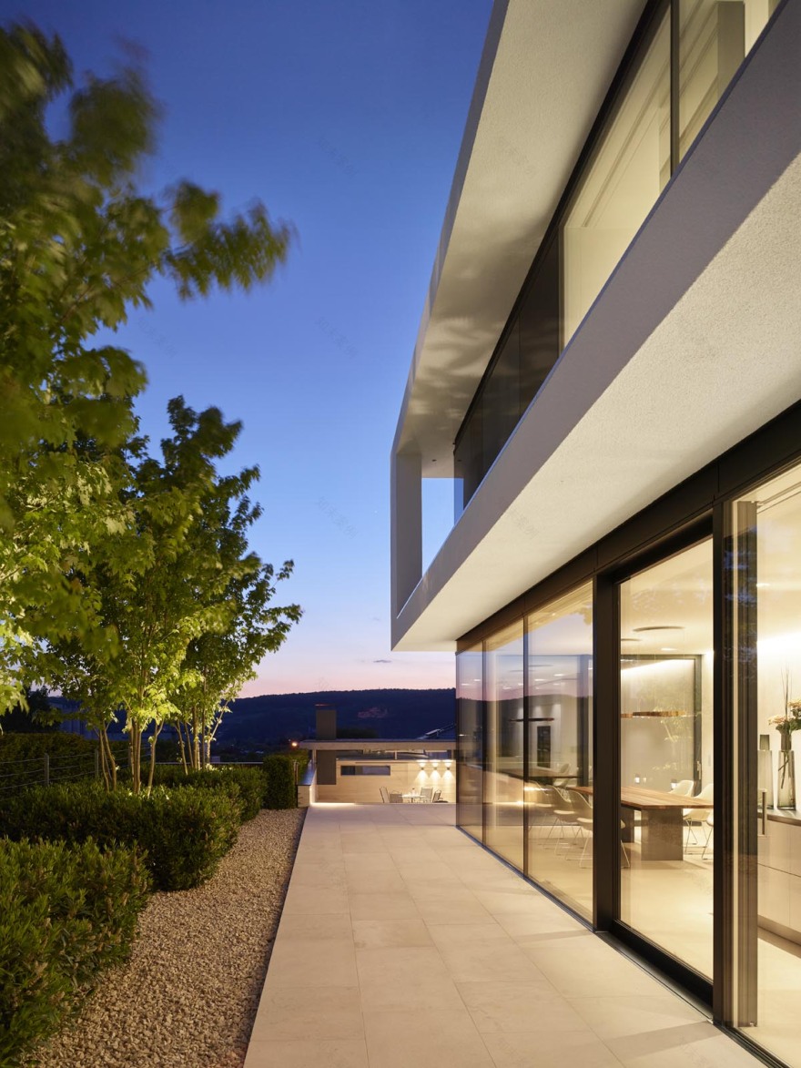 弗兰肯别墅的简约美学与精致景观-9