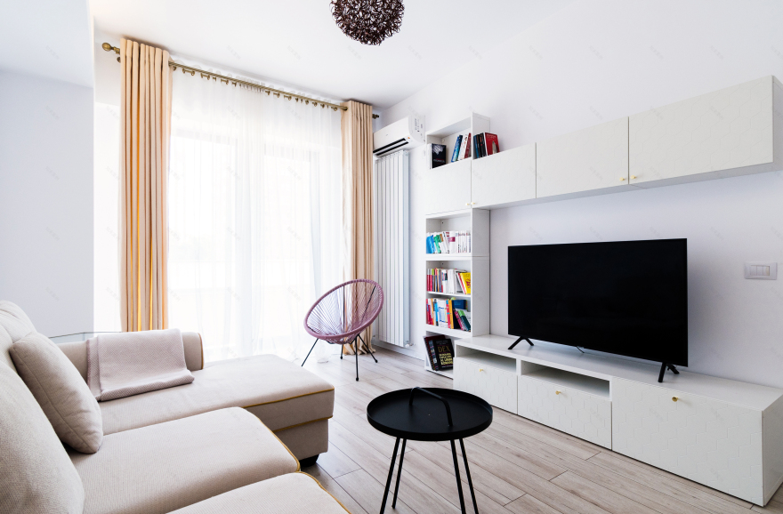 布加勒斯特 Yoshi 公寓 | 北欧风格明亮极简空间-0