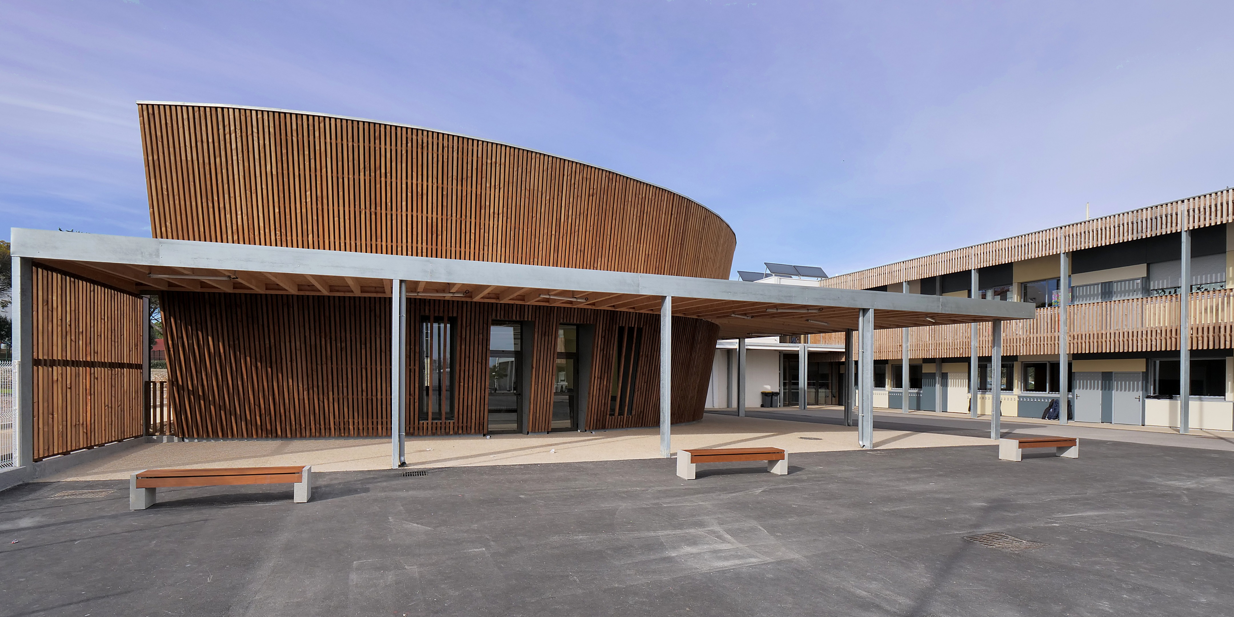 NM2A Architecture丨教育建筑丨Groupe scolaire les Lavandins-3