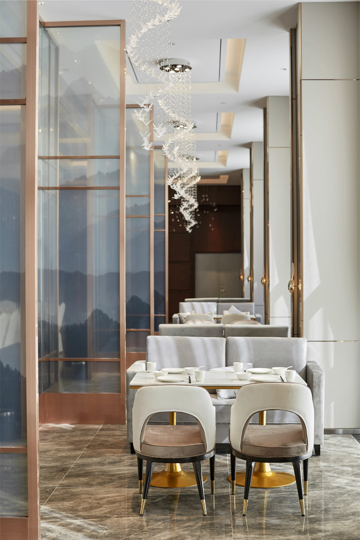 现代轻奢风格宴会厅-5