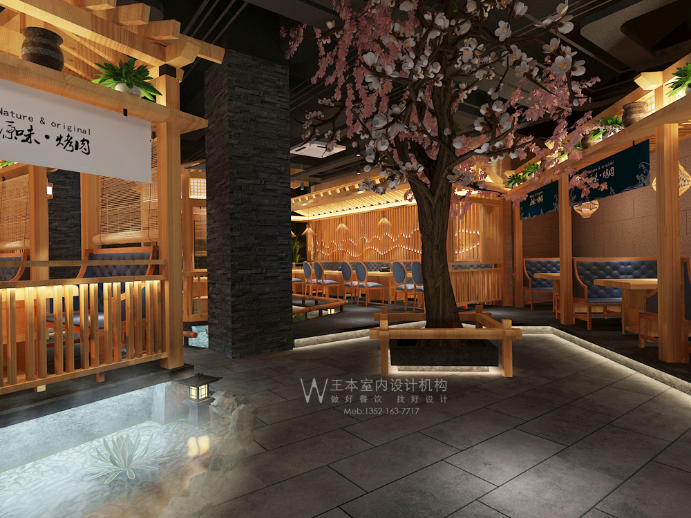 西宁万达九华牛烤肉店,打造仙境般的就餐环境-17