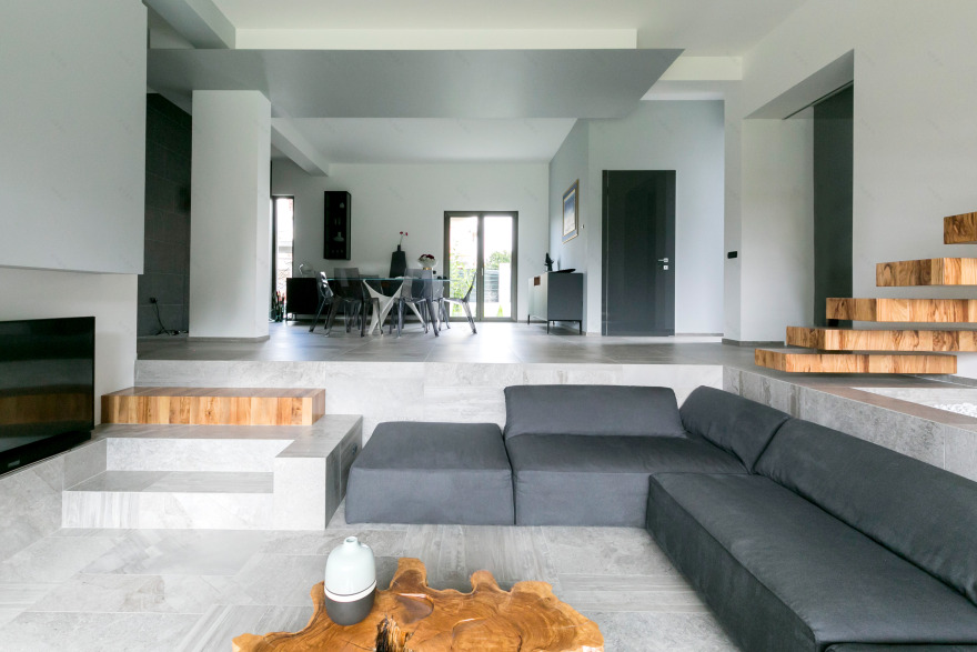 树影婆娑的光影之家——意大利 Casa DANTE 别墅设计-2