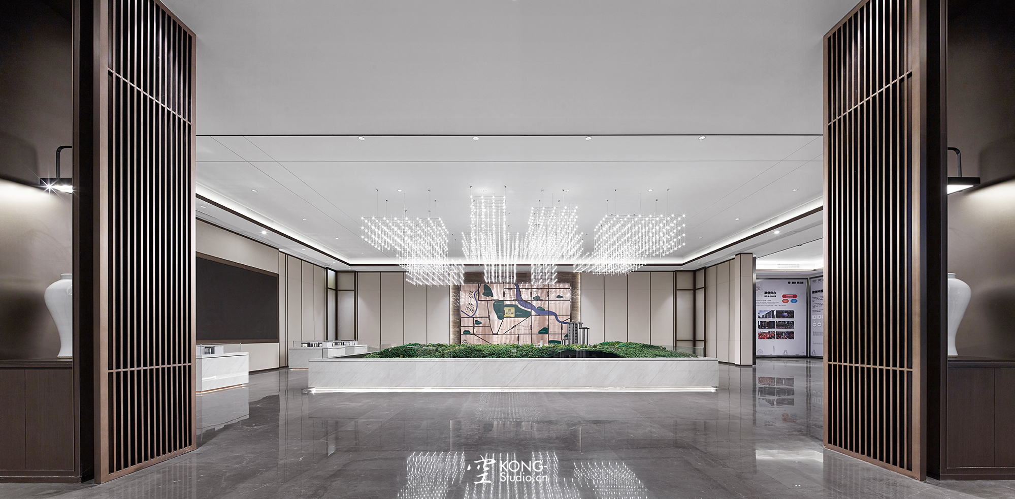 空与间建筑摄影：融创观溪樾销售中心-6