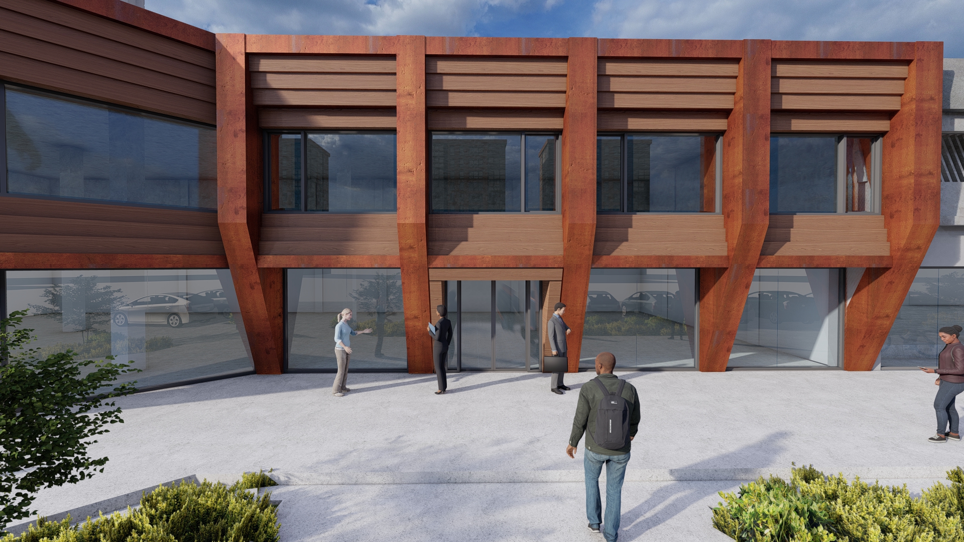 1978 年建筑翻新，打造商业适用的立面设计-2