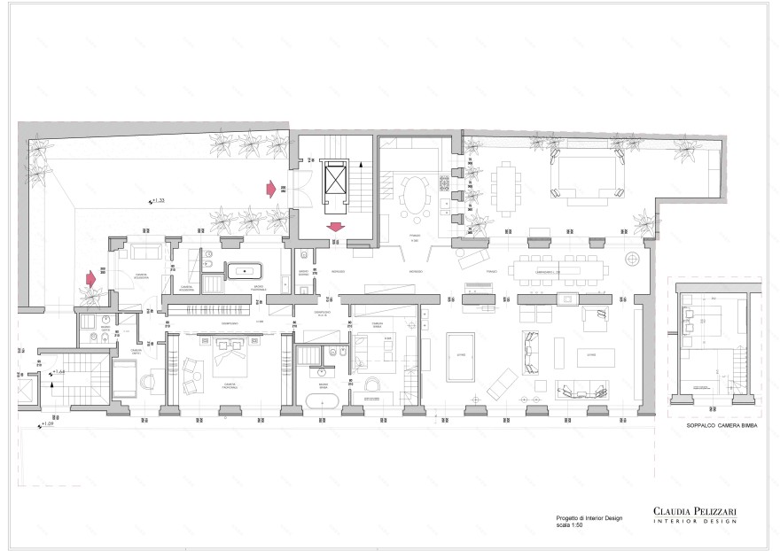 历史建筑中的现代魅力 - 意大利布雷西亚 17 世纪教堂改造公寓-30
