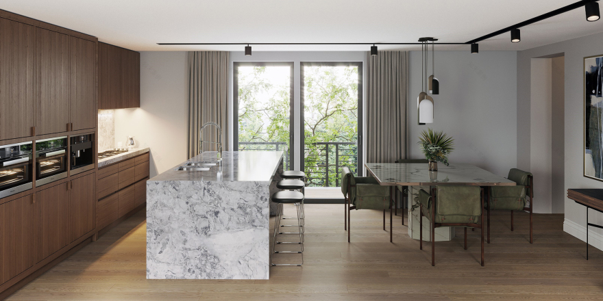 瑞士卢加诺 Collina D'Oro 平层公寓,自然与设计的完美融合-9