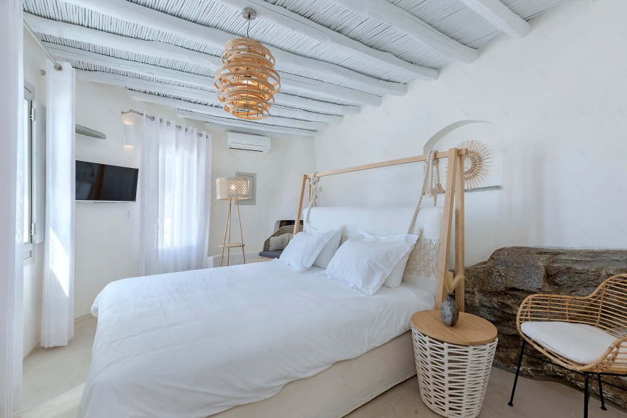 Mykonos 岛上的 Legacy Suites 酒店 - 室内设计亮点与自然环境完美融合-18