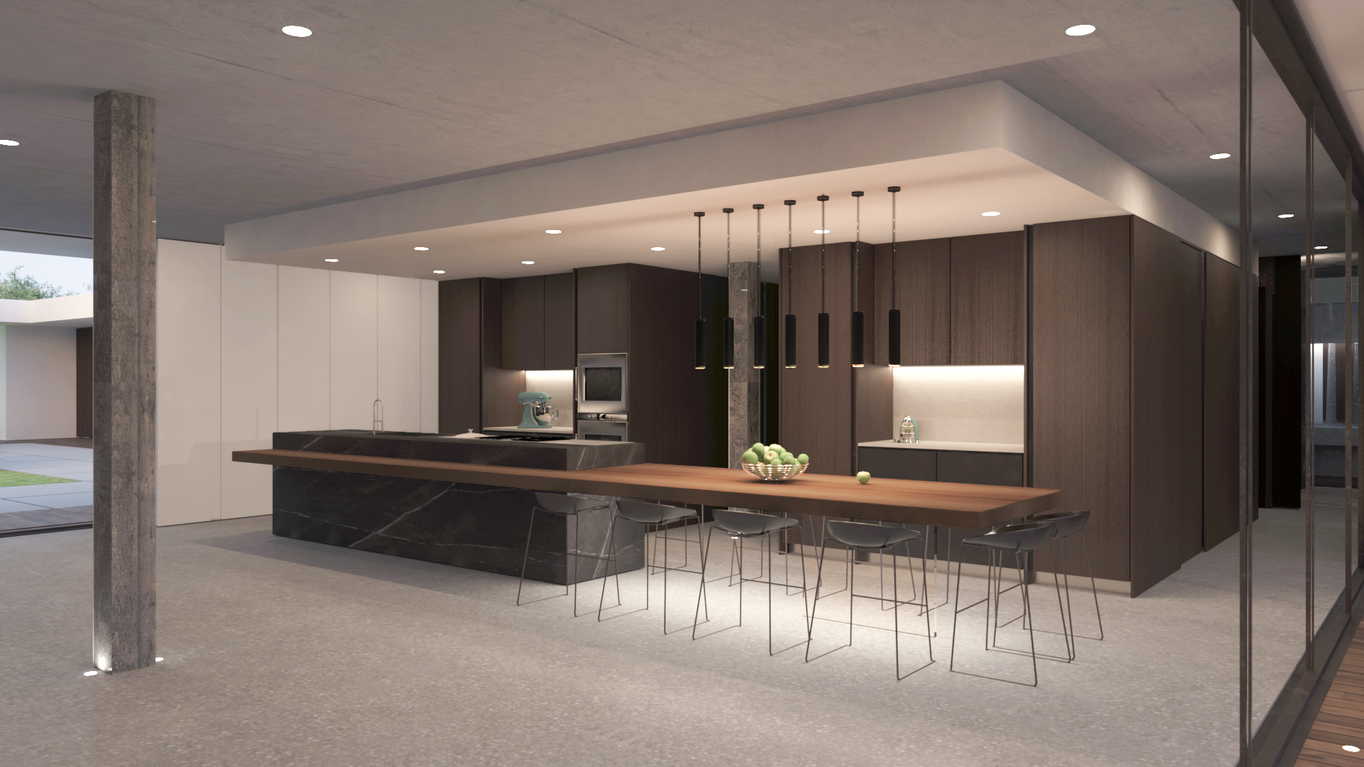 意式别墅“橄榄环绕”打造自然生活空间-12