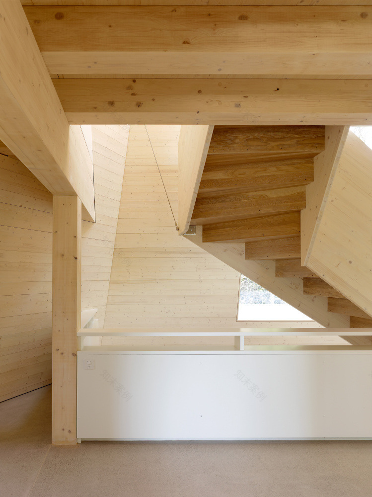 瑞士森林别墅和谐融入自然-8