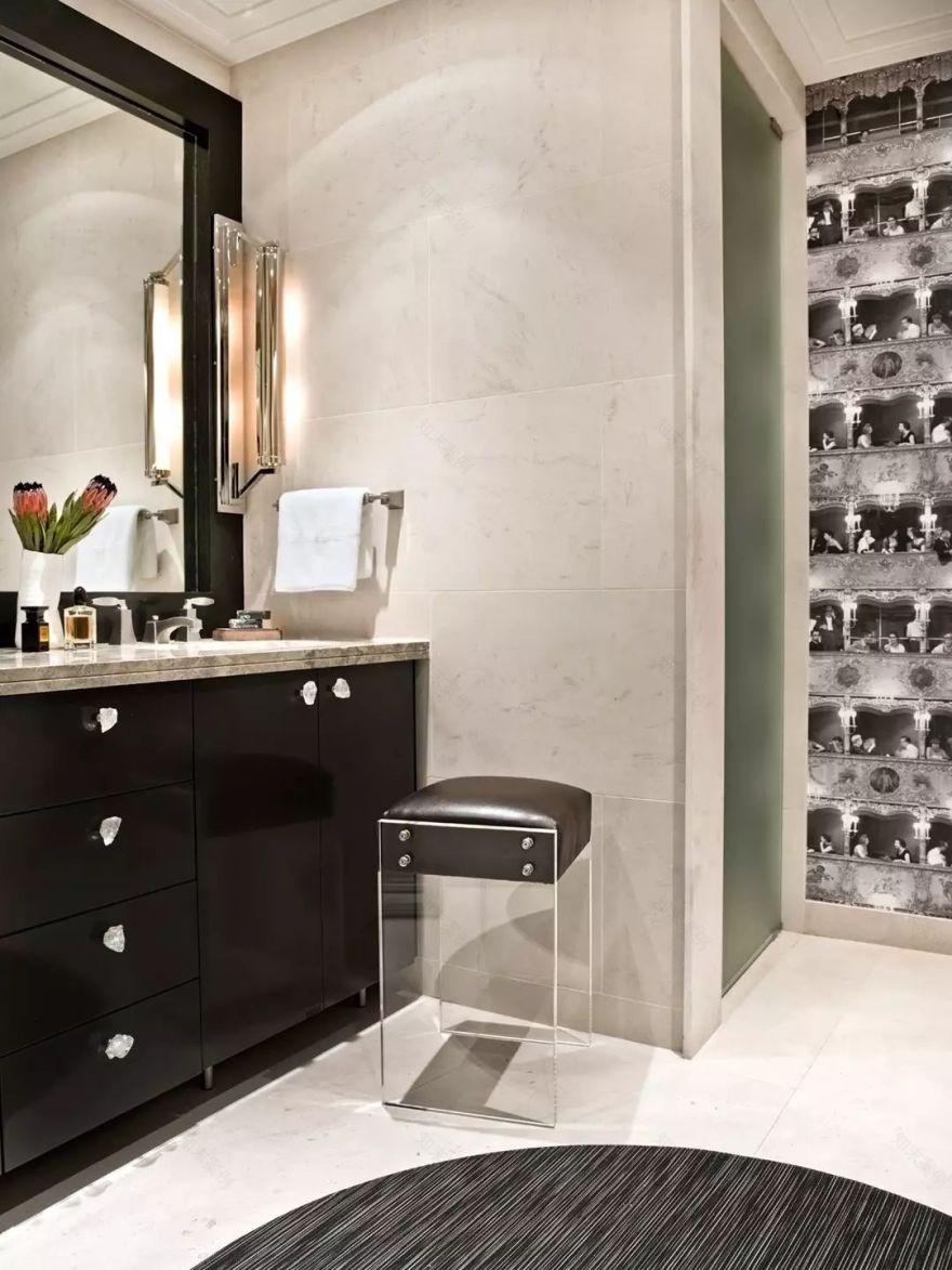 高级黑的艺术 | 芝加哥设计工作室的精致家居-104