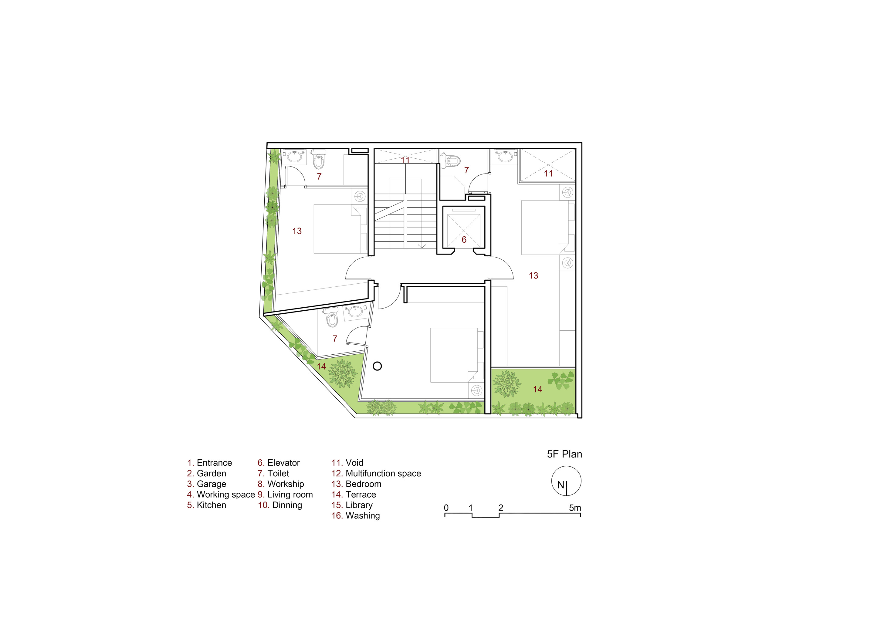 呼吸自如的“适肺”住宅-29