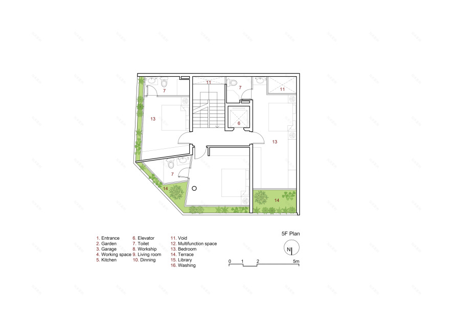 呼吸自如的“适肺”住宅-29
