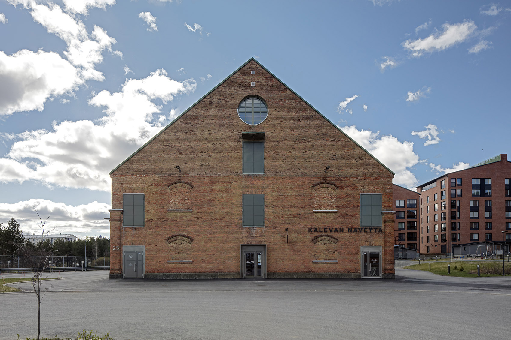 Kalevan Navetta文化艺术中心，芬兰/材料与结构的交响曲-63