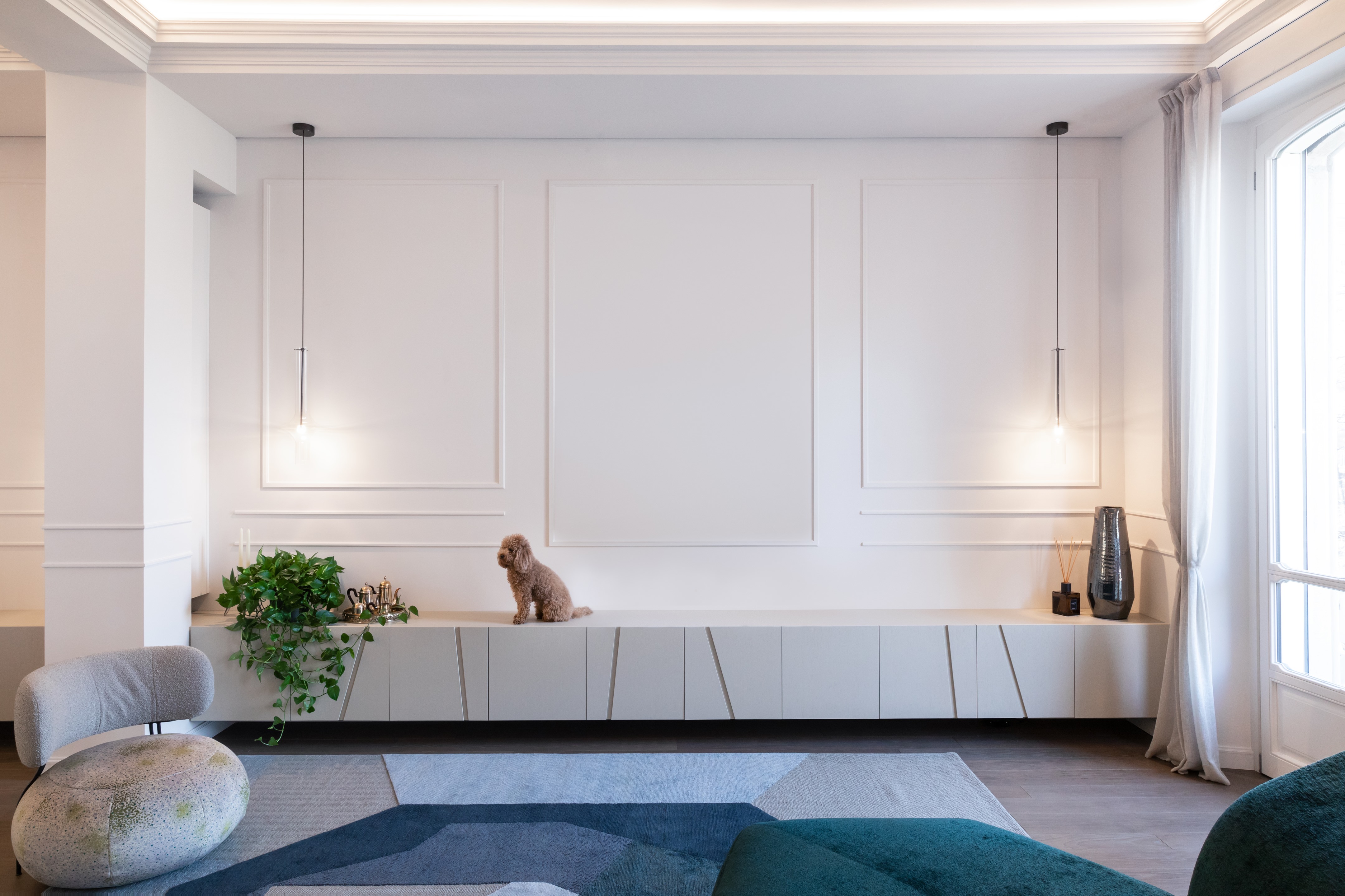 在都灵最著名的住宅区之一,我们进行了这次翻修-25