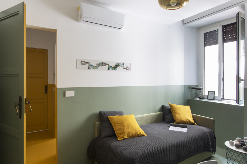 米兰 30 年代风格公寓翻新-12