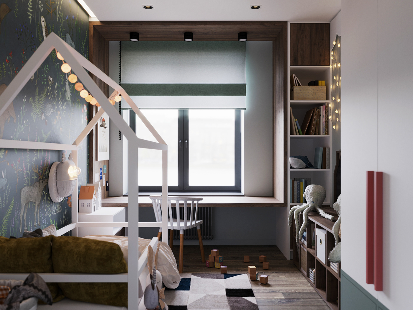 童趣设计，打造温馨儿童房-4