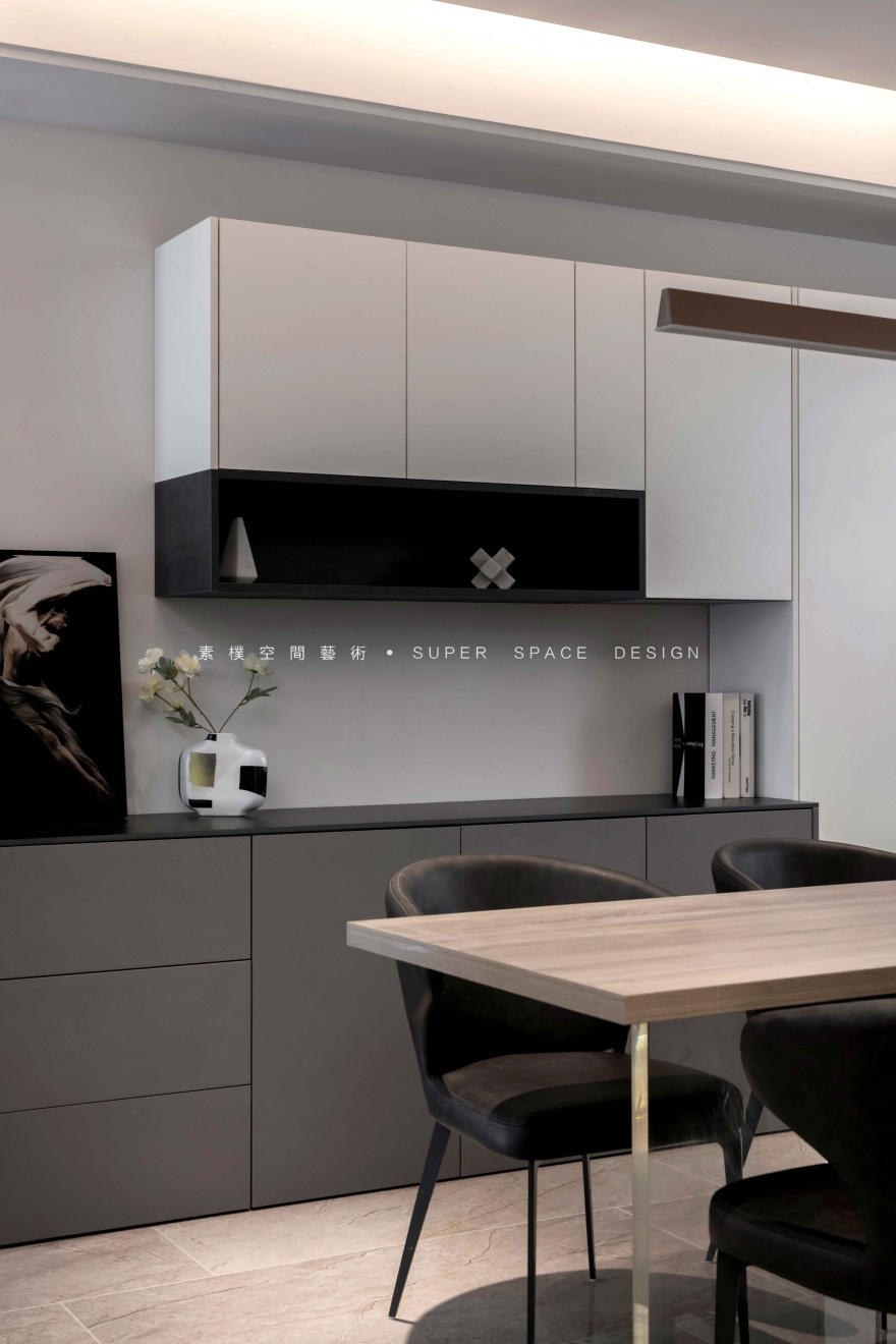 恒大御景半岛现代简约家居改造丨素朴设计,肆月软装设计-63