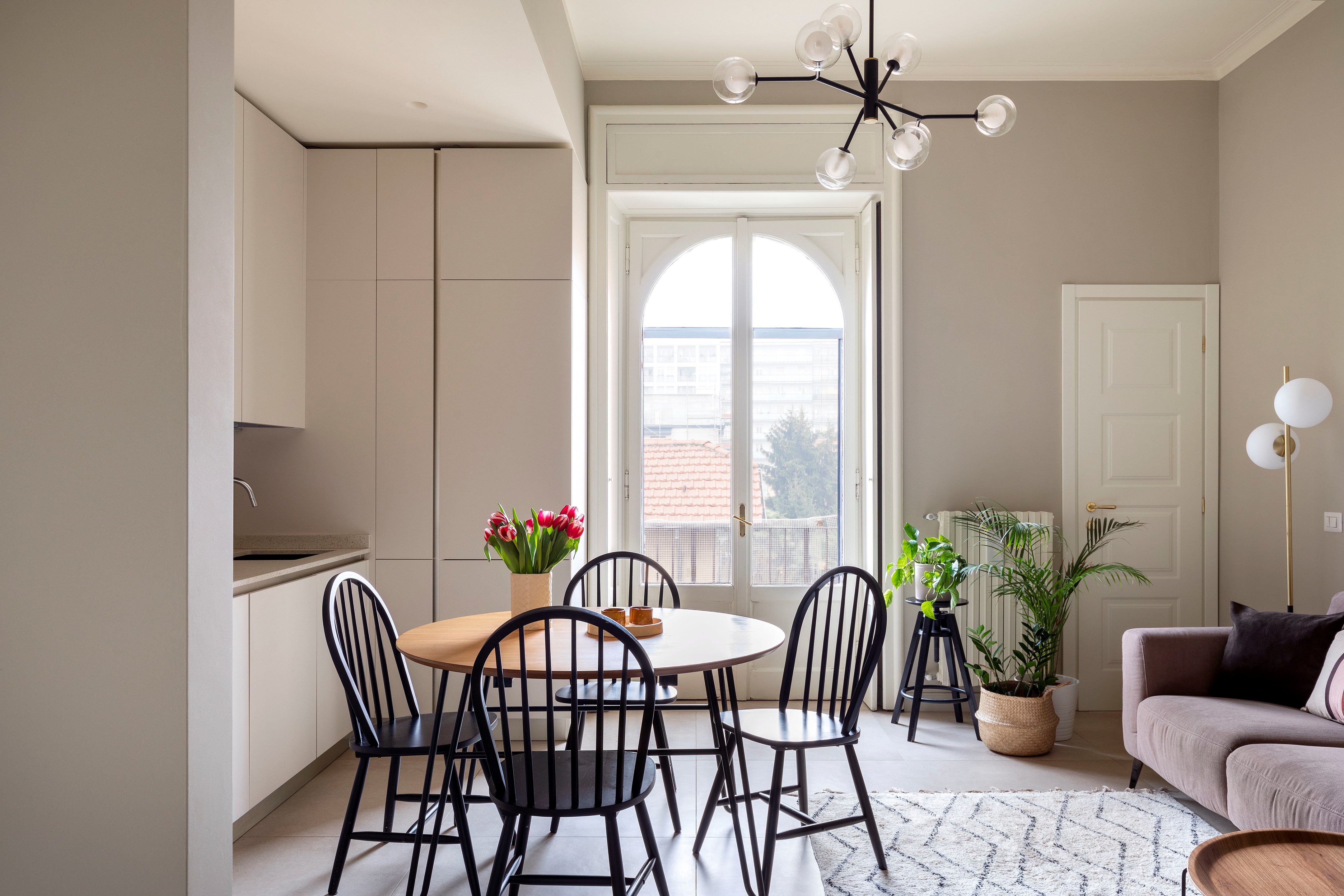 米兰历史公寓中的现代经典新诠释-0