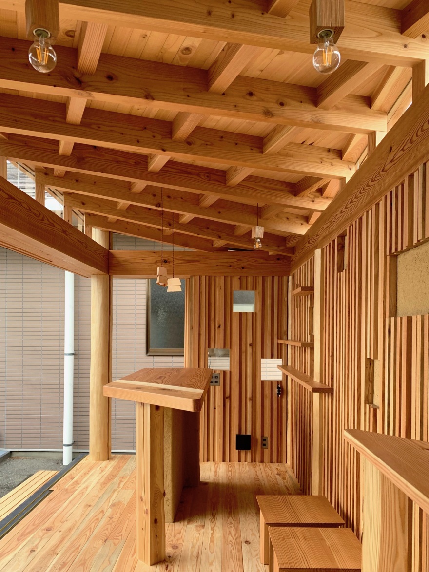 Karamatsu Container 扭曲木空间-4