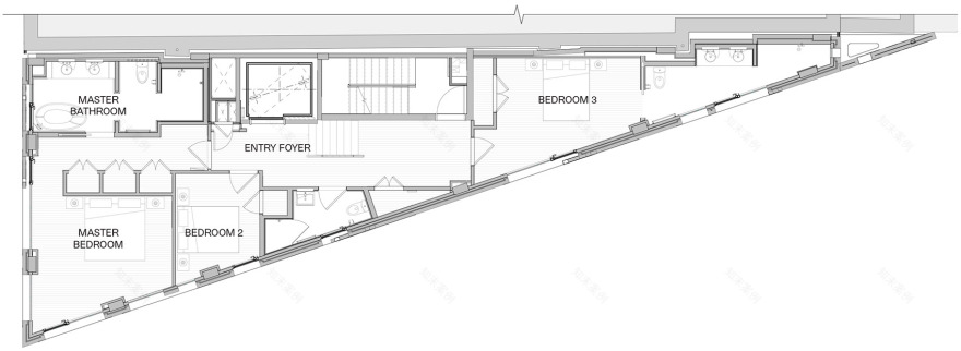 100 Franklin 住宅楼丨美国纽约丨Palette Architecture-103
