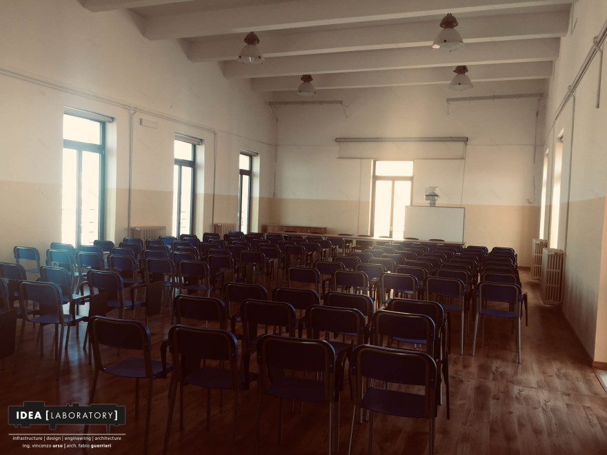 30 年代别墅学校"E. De Amicis"翻新,碳纤维增强结构-13