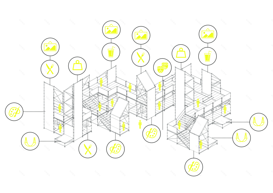 多功能 Q1 竞技场 · 临时性建筑的可持续实践-20