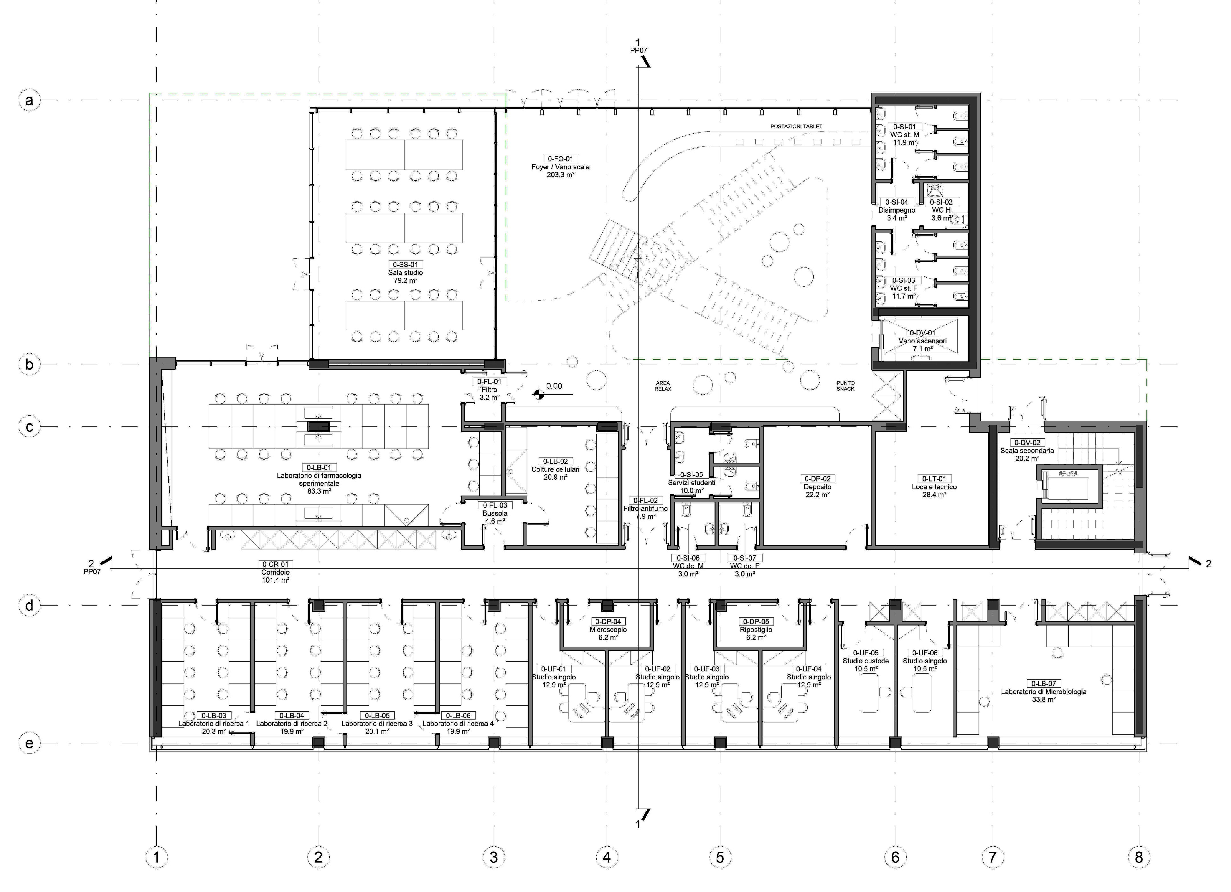 创新药剂学教育中心丨意大利帕维亚丨S.B.ARCH. BARGONE ASSOCIATI-1